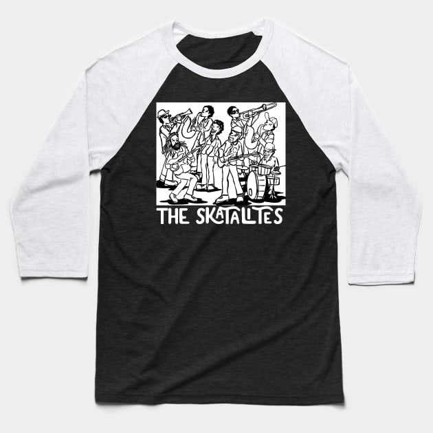 The Skatalites tshirt band dark collor Baseball T-Shirt by ROCKHOPPER